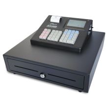 XA138 Basic Cash Register Till Black - Large Drawer