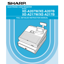 sharp XEA217 Operation Manual