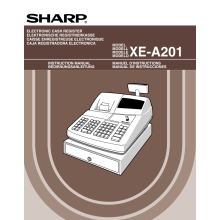 Sharp XEA201 Instruction Manual