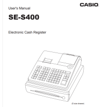 Casio SES400 User Manual