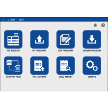 Sam4s ER260 PC Programming Software & SD Card