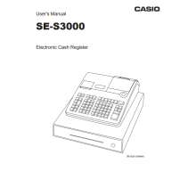 Casio SES3000 User Manual