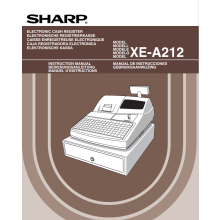 Sharp XEA212 User Manual