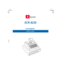 Olivetti ECR8220 User Guide