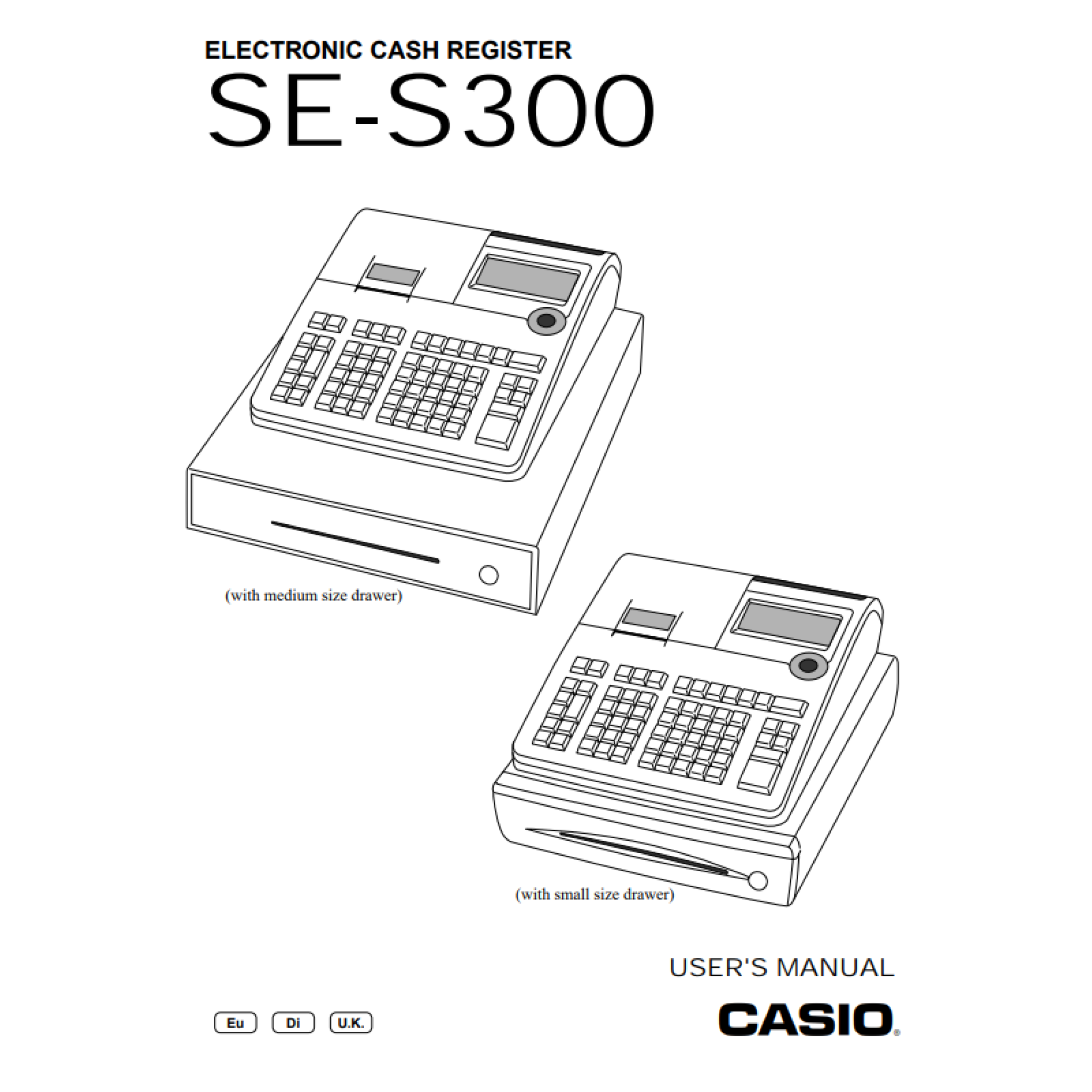 Casio SES300 User Manual