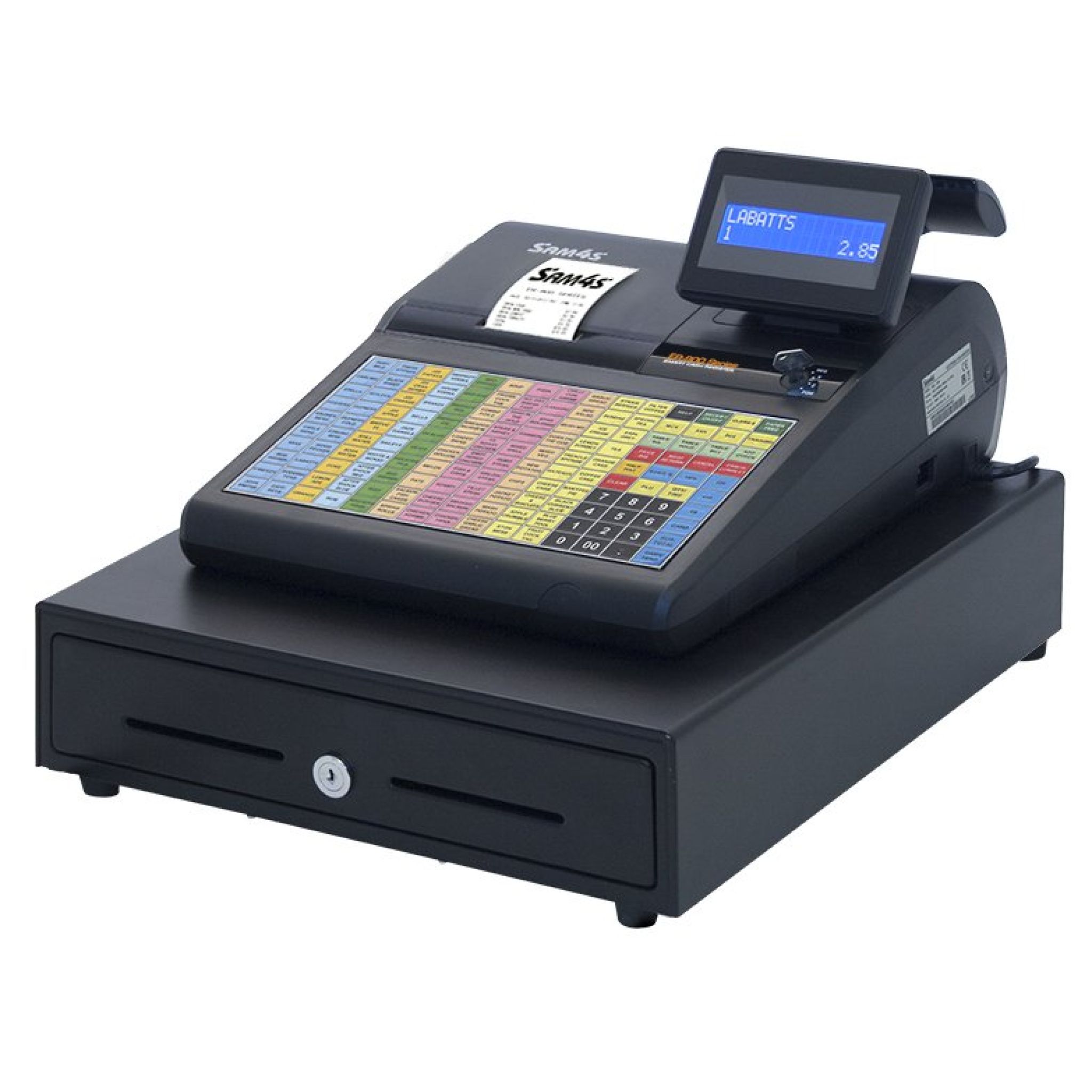 Seconds Sam4s Cash Register Till ER920 Flat Keyboard - A GRADE RETURN