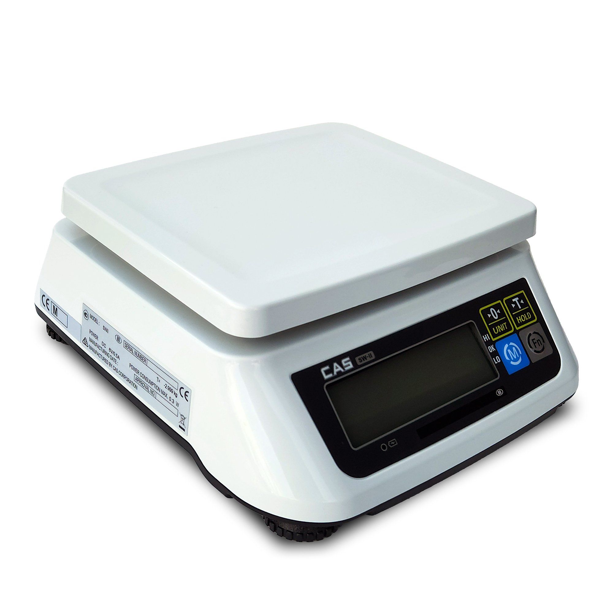 CAS 6kg SW Weighing Scale. Battery Or Mains Operated