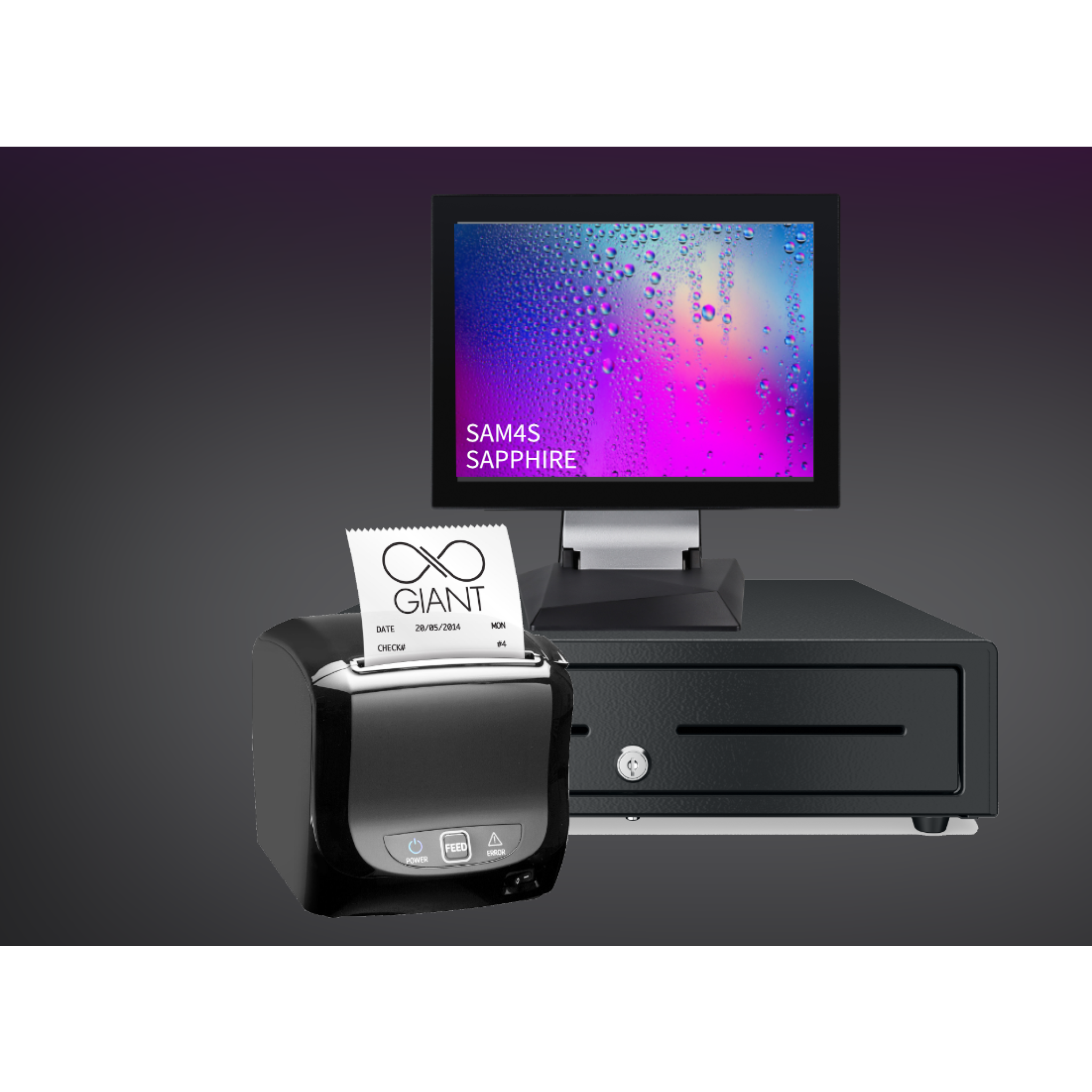 SAM4S BUNDLE SAPPHIRE + SAM4S GIANT + DRAWER