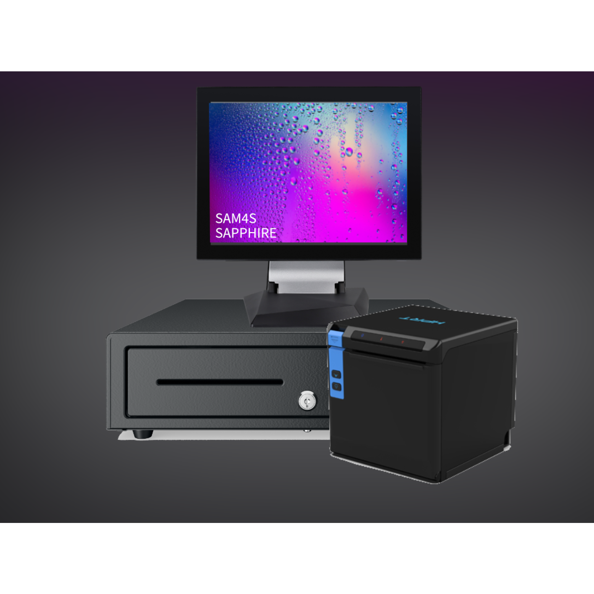 SAM4S BUNDLE SAPPHIRE + HPRT TP80R + DRAWER