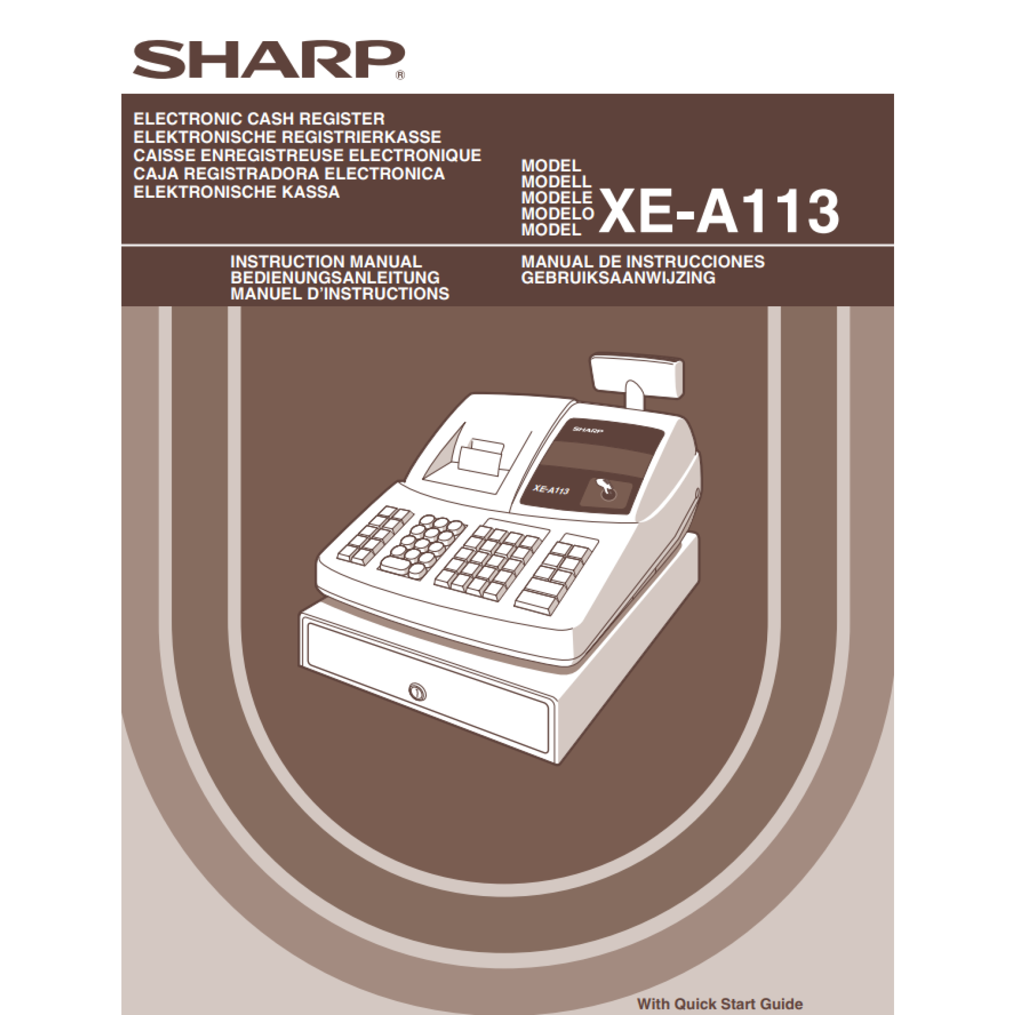 Sharp XEA113 User Manual
