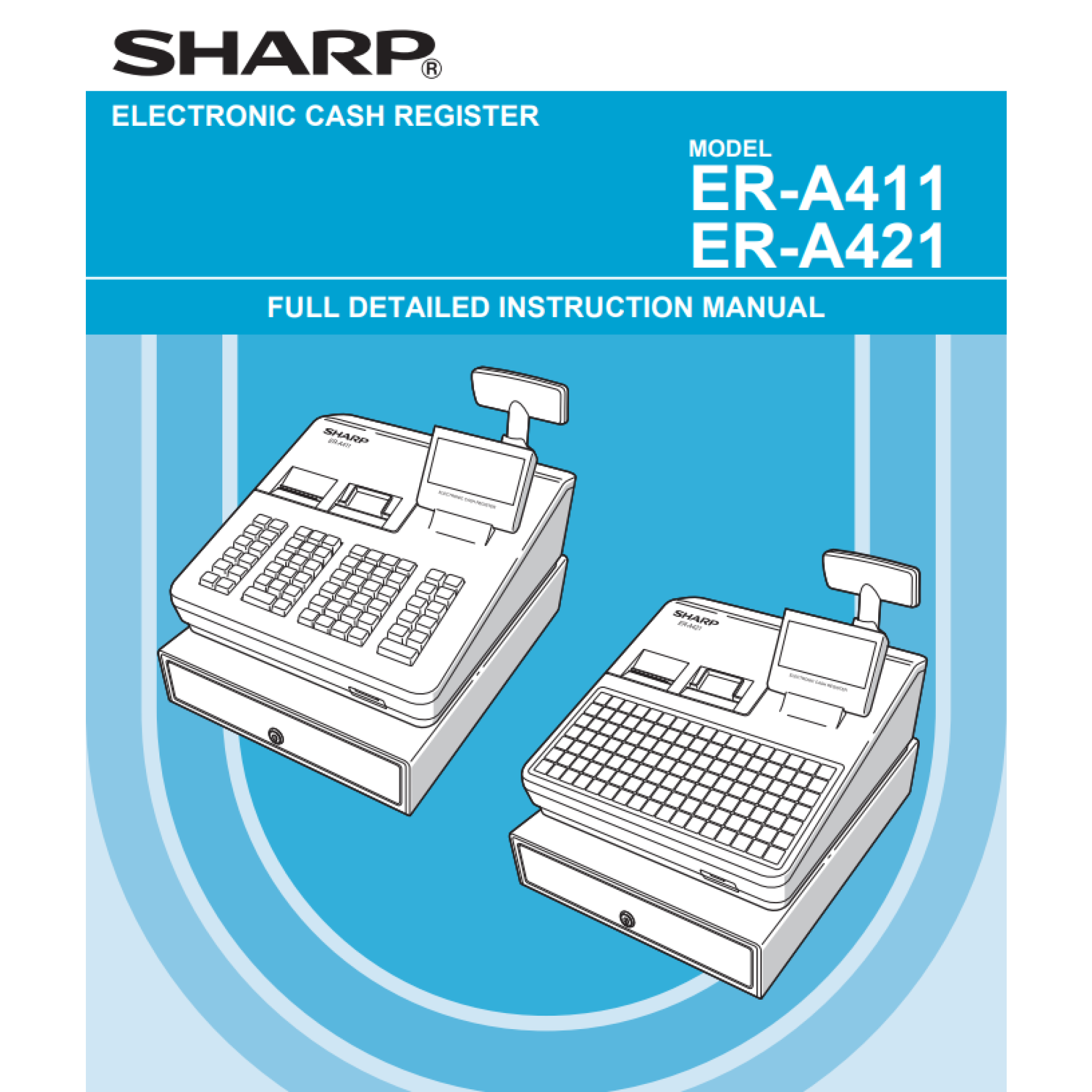 Sharp ERA411 Instruction Manual