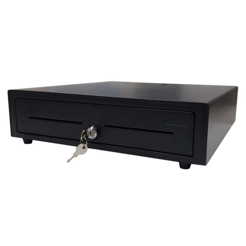 Seconds - CRG Large Cash Drawer - 24v -5 Notes / 8 Coins - Black