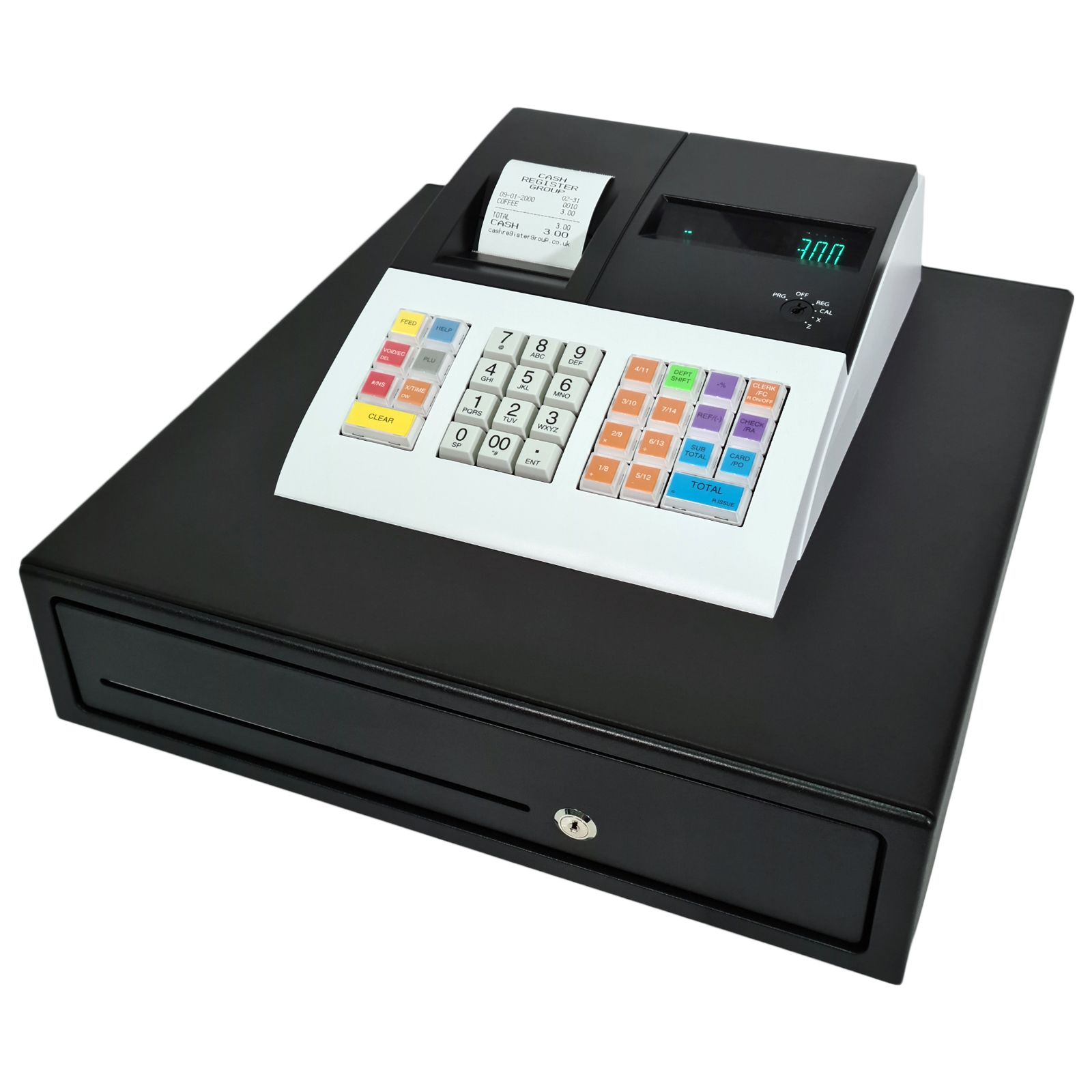 CRG3 Basic Cash Register - Large Base