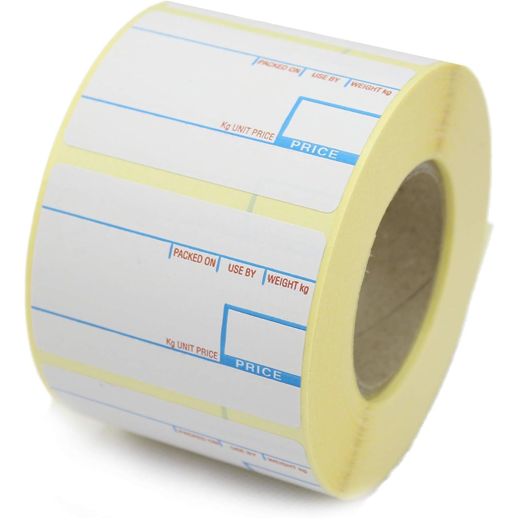 CAS Thermal Scale Printed Labels - 58mm X 40mm For LP / CN1 Scales. 750 Labels Per Roll.