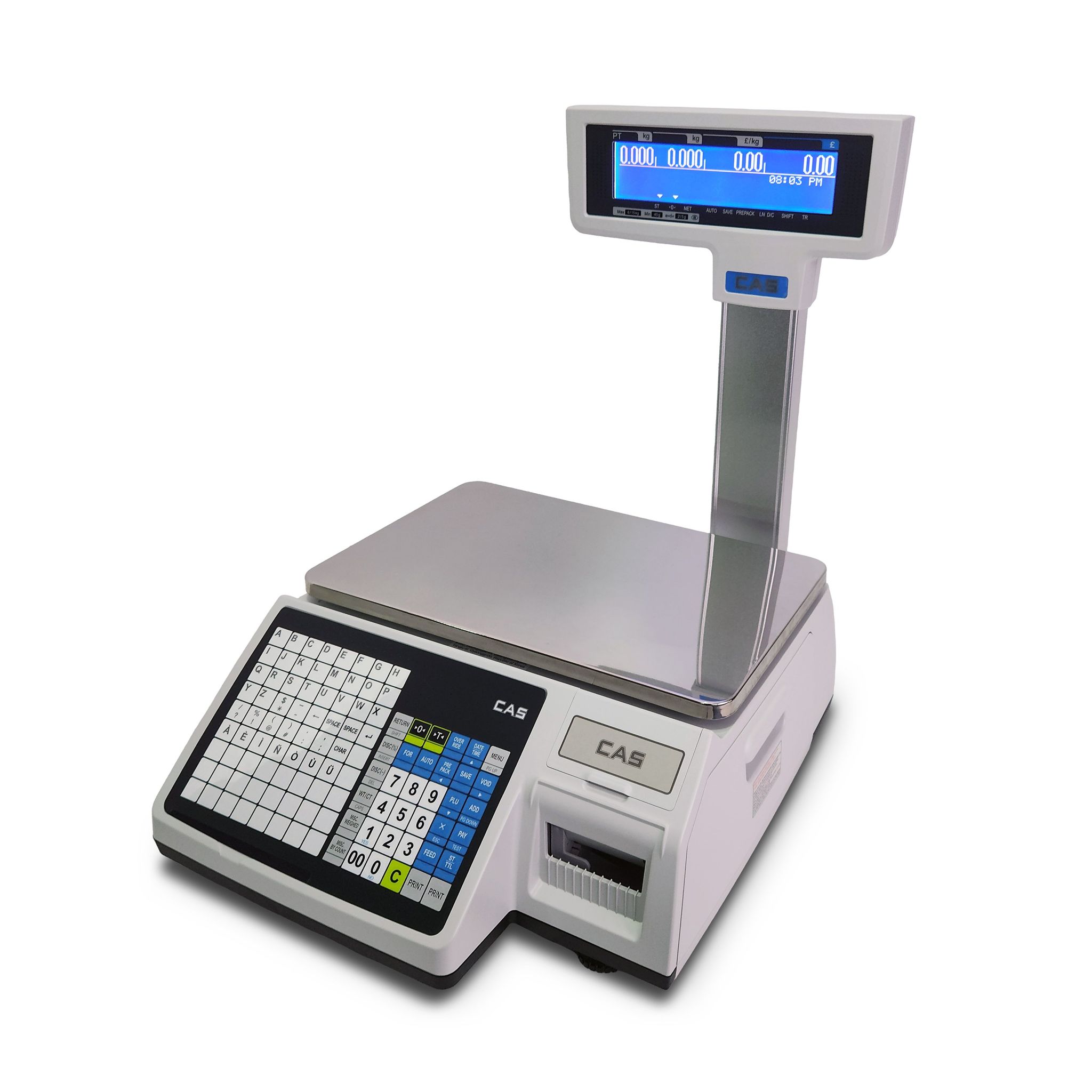 CAS CL5200 Label Printing Scale 15Kg