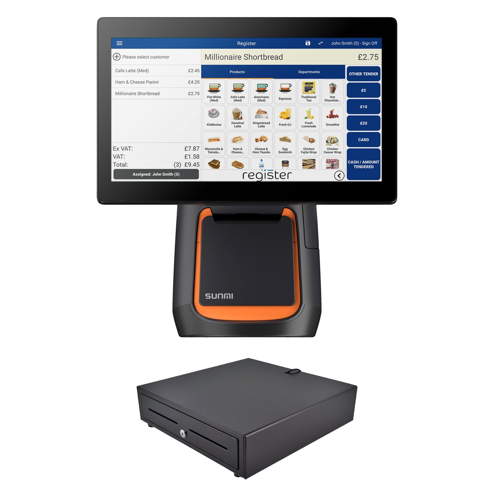 15" Complete Epos Register Bundle