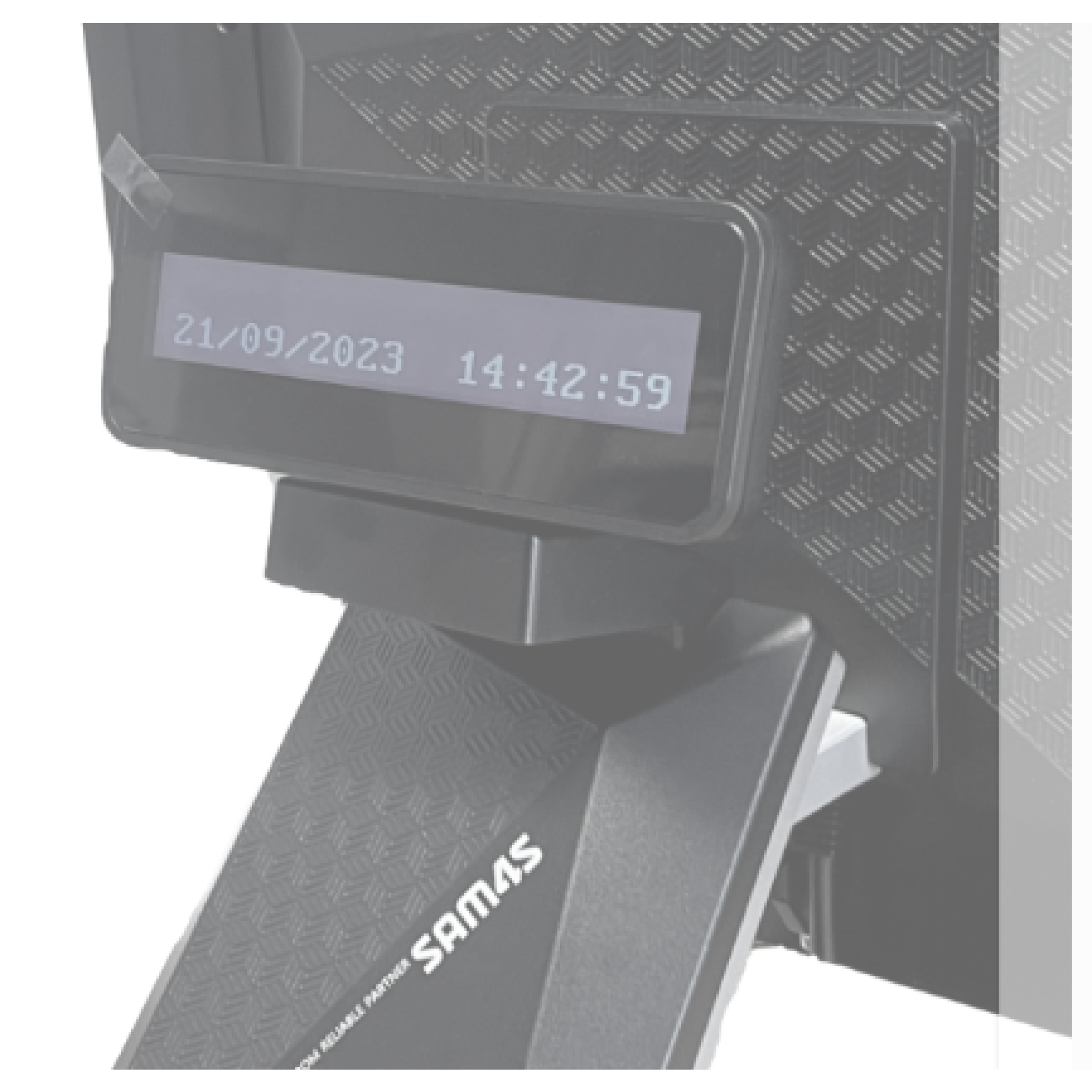 SAM4S SAPPHIRE 2 Line Display.