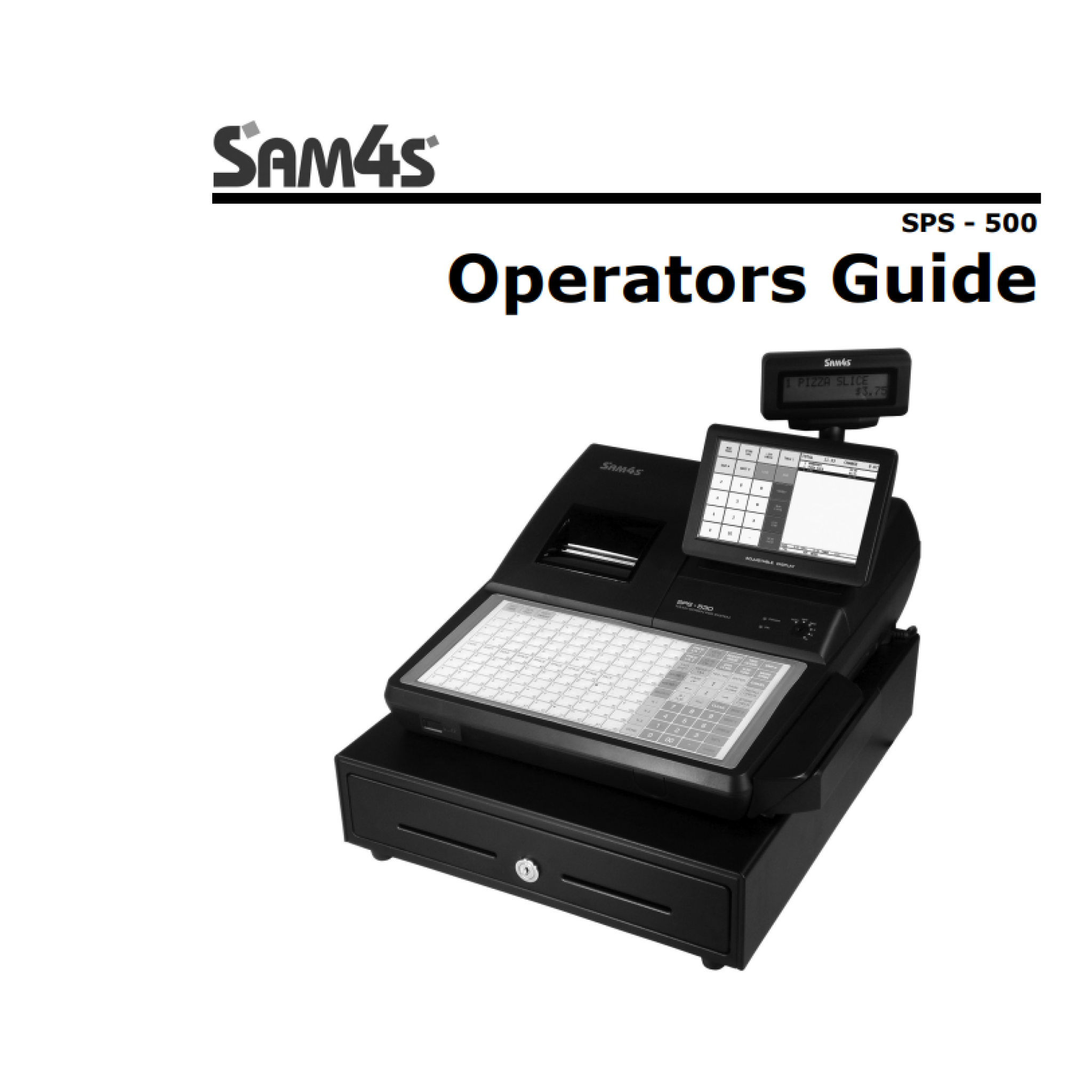 Sam4S SPS520 / SPS530 Operators Guide