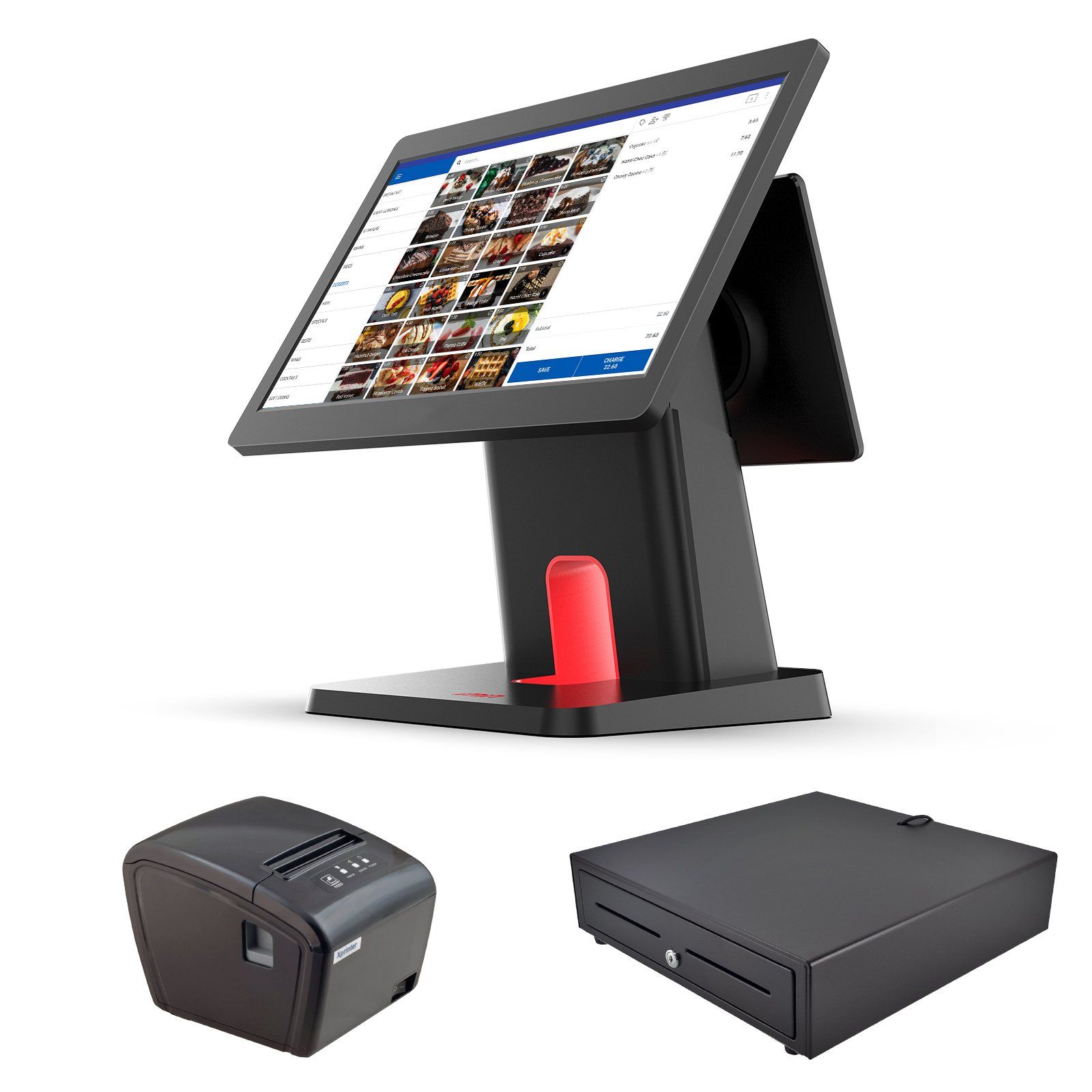 Salesplay POS Bundle – Terminal, Printer, Cash Drawer, Free Software