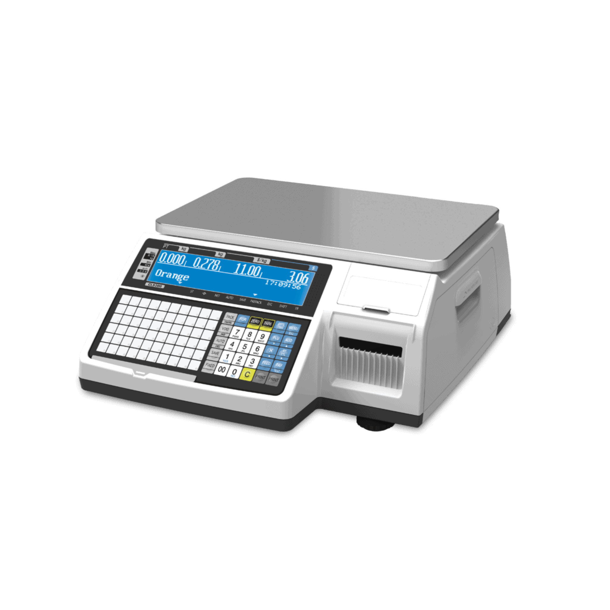 CAS CL5200 Label Printing Scale 30Kg