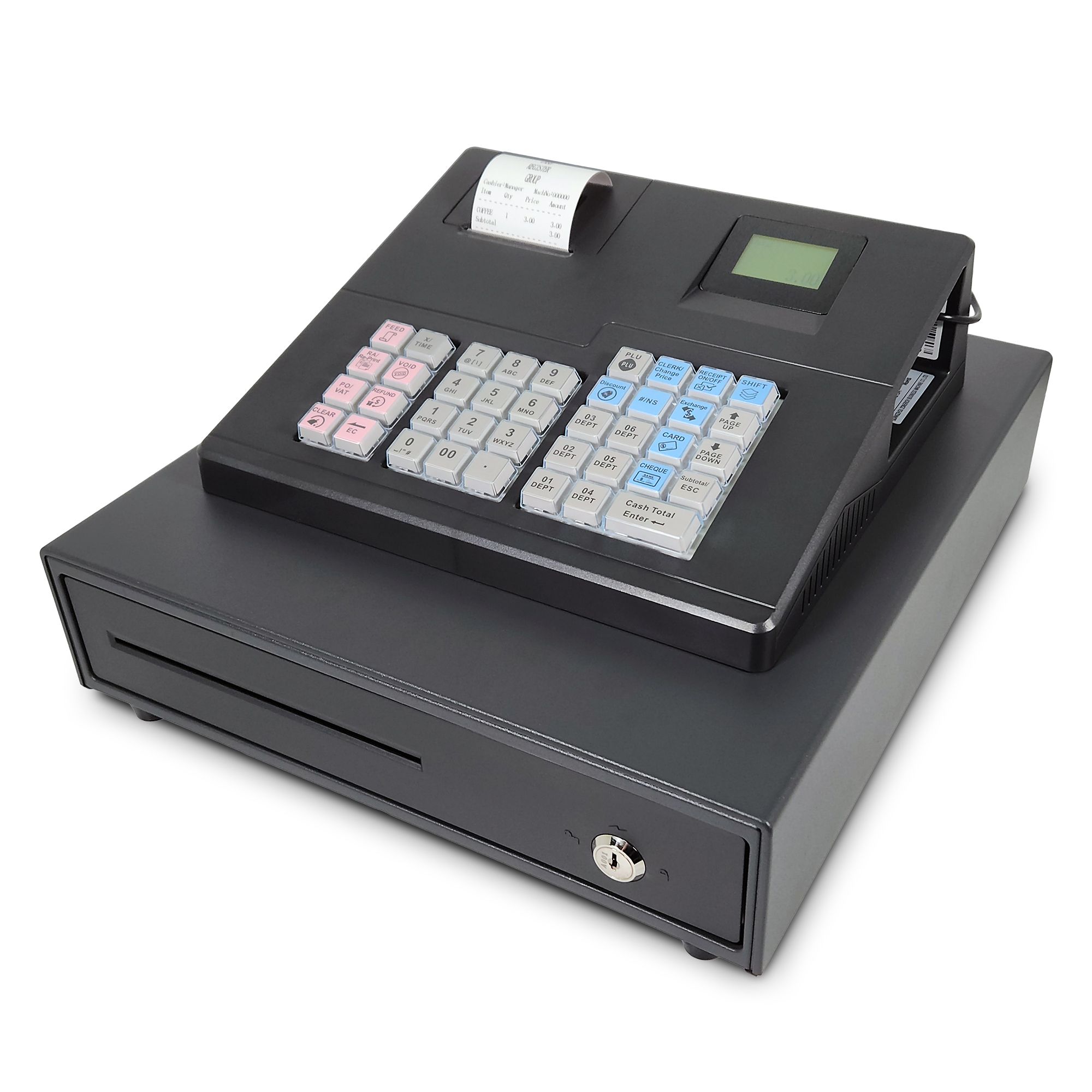 XA137 Basic Cash Register Till Black - A GRADE RETURN