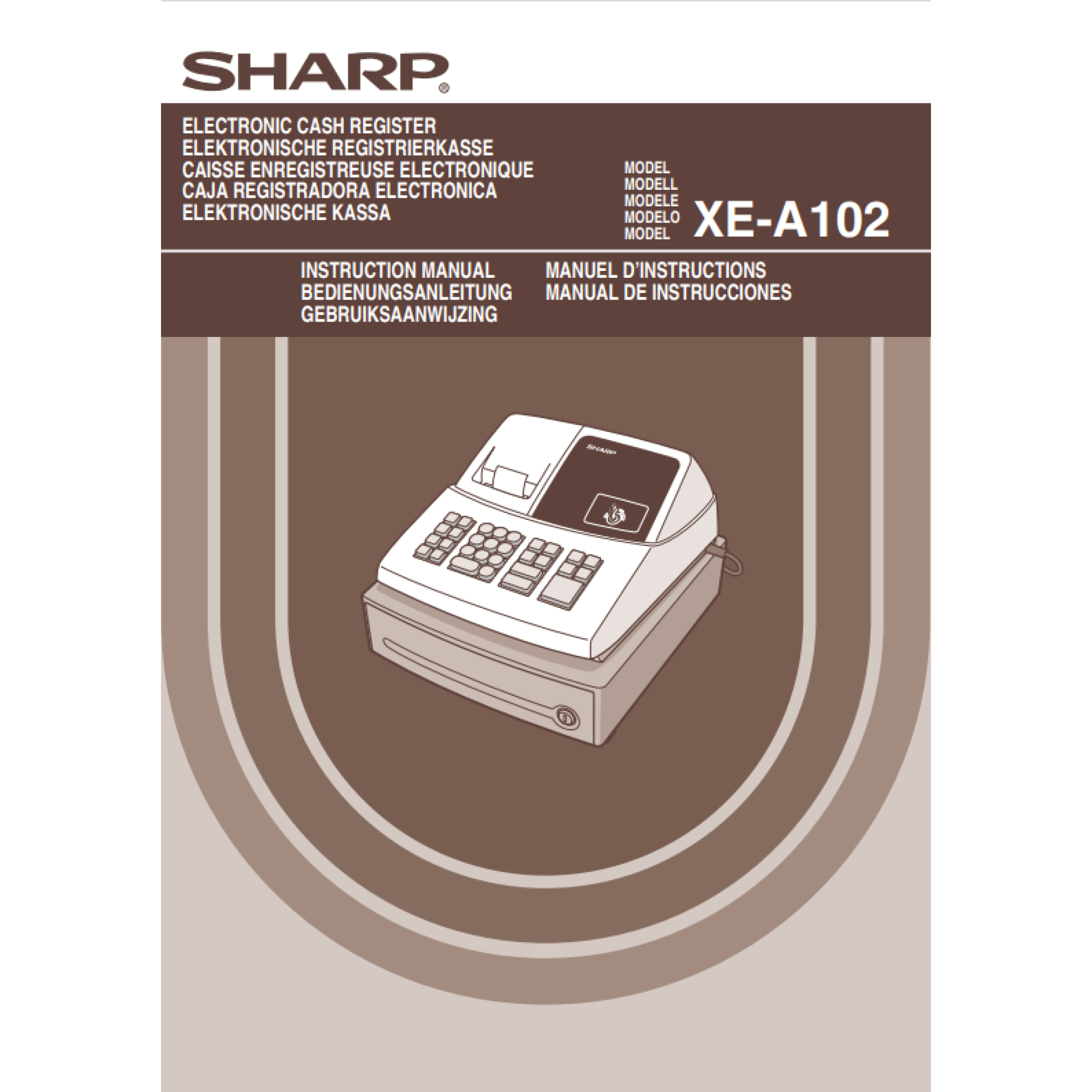 sharp XEA102 User Manual