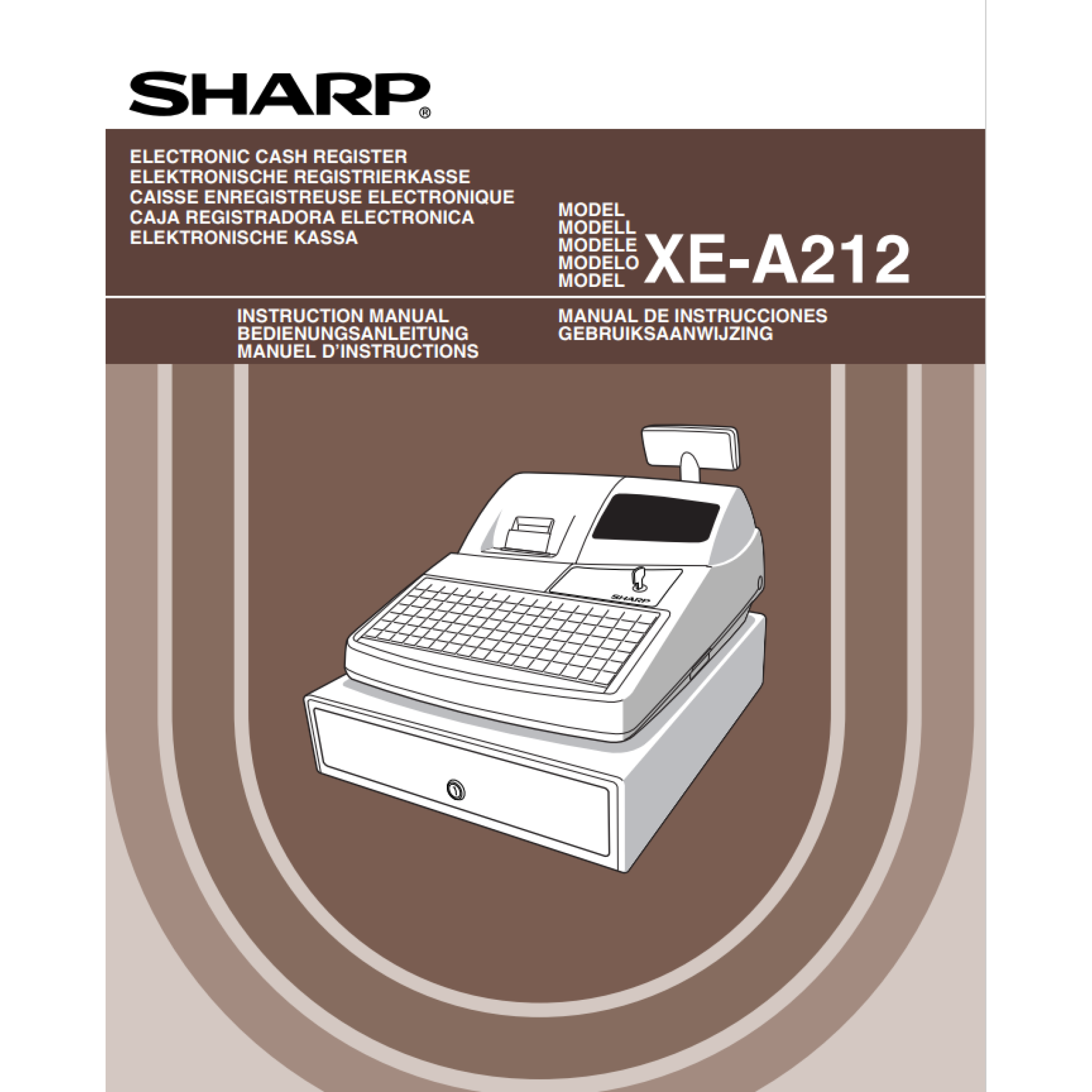 Sharp XEA212 User Manual
