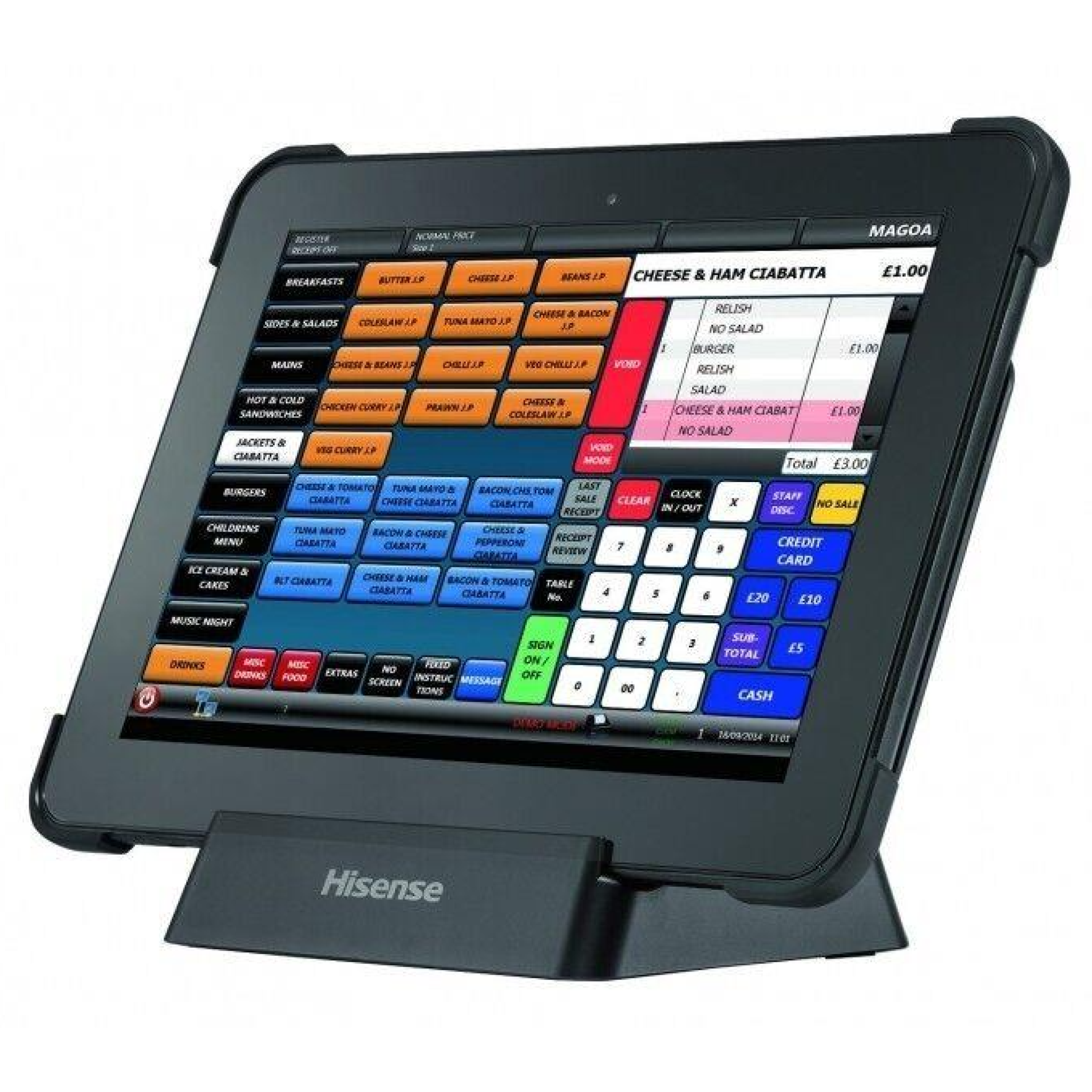 HISENSE TABLET HM628 WIN10 64GB