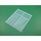 Silicon Keyboard Wet cover To Fit Casio SEC450 / SRC550 / SES450 Left (raised Keys)