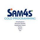 Gold Programming Including Header, Clerks, Departments & Keyboard