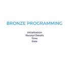Receipt Header, Date & Time Bronze Programming