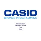 Receipt Header, Date & Time Bronze Programming