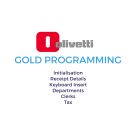 Gold Programming Including Header, Clerks, Departments & Keyboard