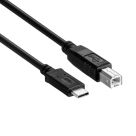 USB Type C To USB 2.0 1m Printer Cable